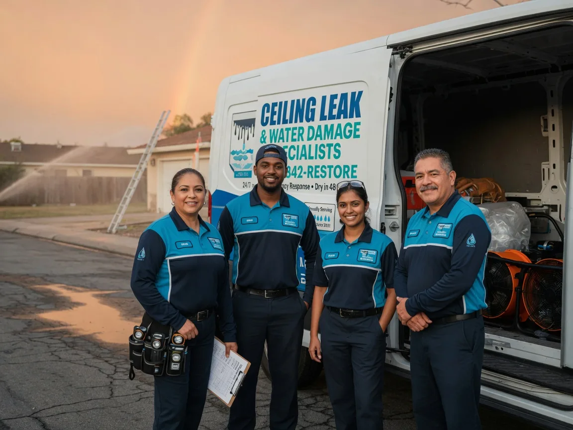 Ceiling Leak Cleanup company in Buchtel, OH