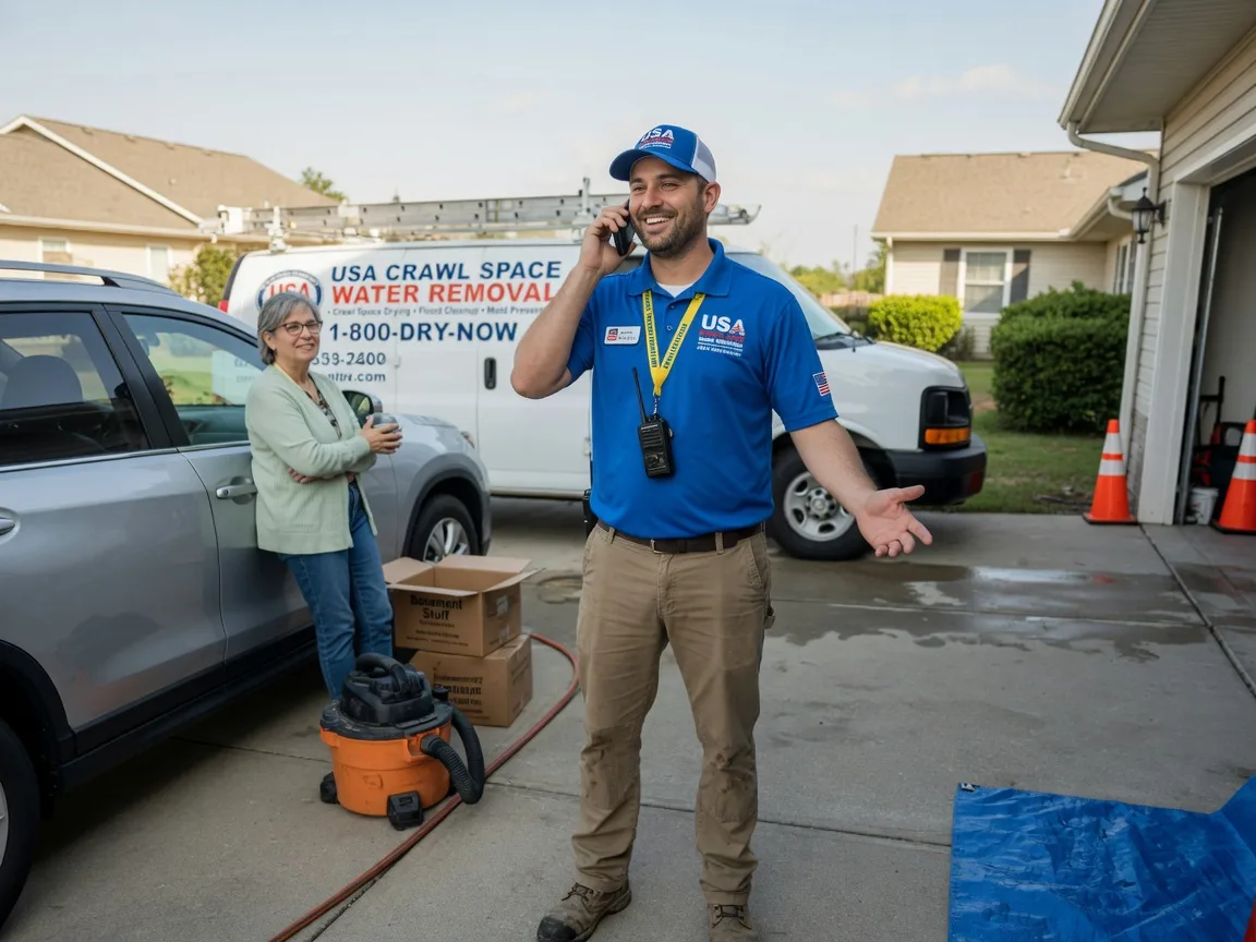 Crawl Space Water Removal Buchtel, OH FAQs
